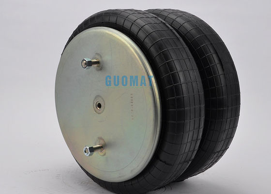 Sistem Air Bag Double Bellow 1/4NPT Industrial Air Spring Convoluted Suspension Untuk Peralatan