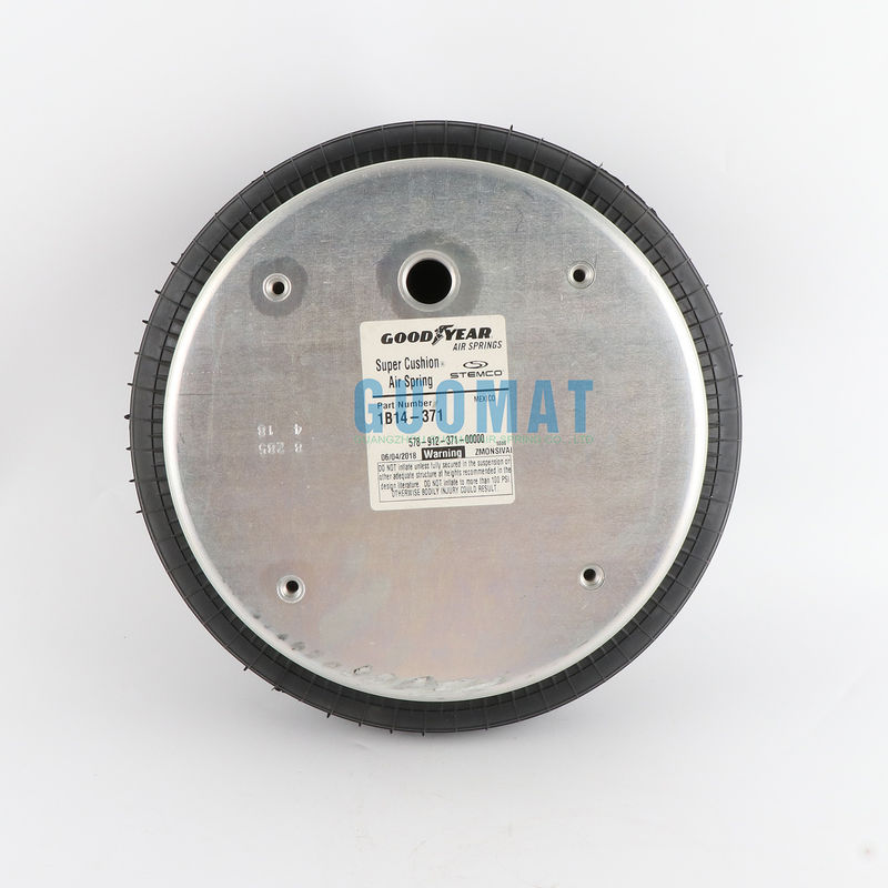 Mengurangi Kejut 1B14-371 Suspensi Air Spring 3/4 NPTF Air Hole Bellows 578912371