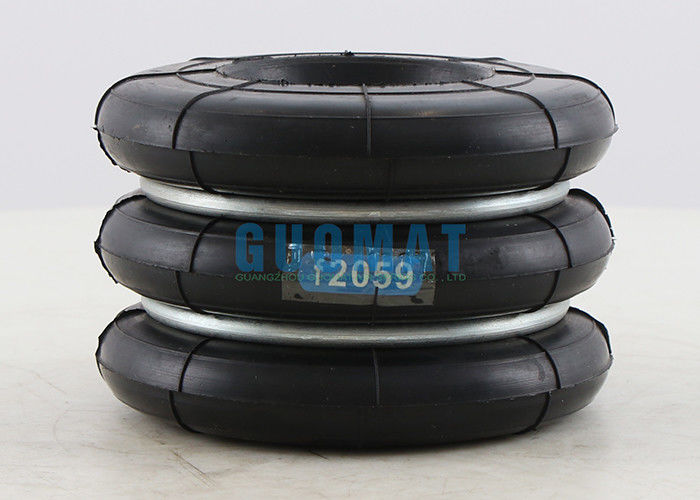 Triple berliku Karet Air Bellows S-90-3 YOKOHAMA Industrial Air Spring Untuk Mesin Punching