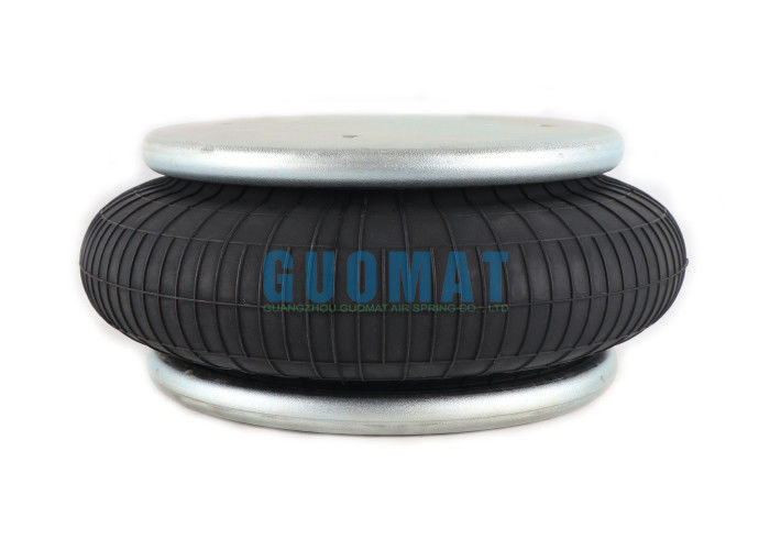 FS330-14 Kantung Udara Industri Contitech 1B330 Peredam Kejut Pegas Udara Pelat Baja 55mm-160mm Stroke