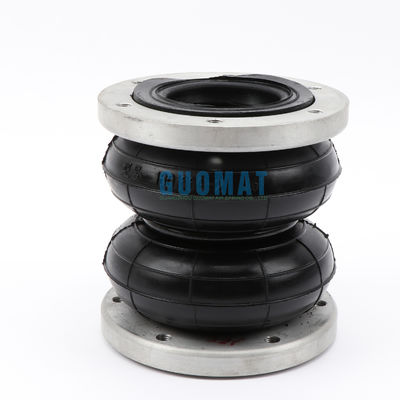 Guomat Industrial Air Spring 2H160166 Karet bergelombang ganda dengan flange