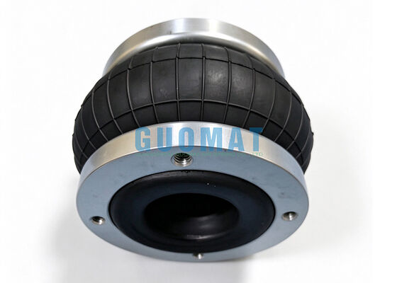 Tipe Single Convoluted Air Bellow Phoenix 1B04 Disesuaikan Karet Air Spring Dengan Flange Ring