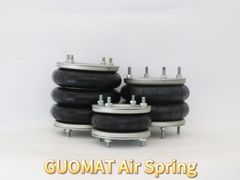 Perkenalkan 14 1/2''x2 Kantong Udara Berbelit-belit Ganda FD614-26Contitech Flange Air Spring Untuk Anda